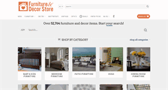 Desktop Screenshot of furnituredecorstore.com
